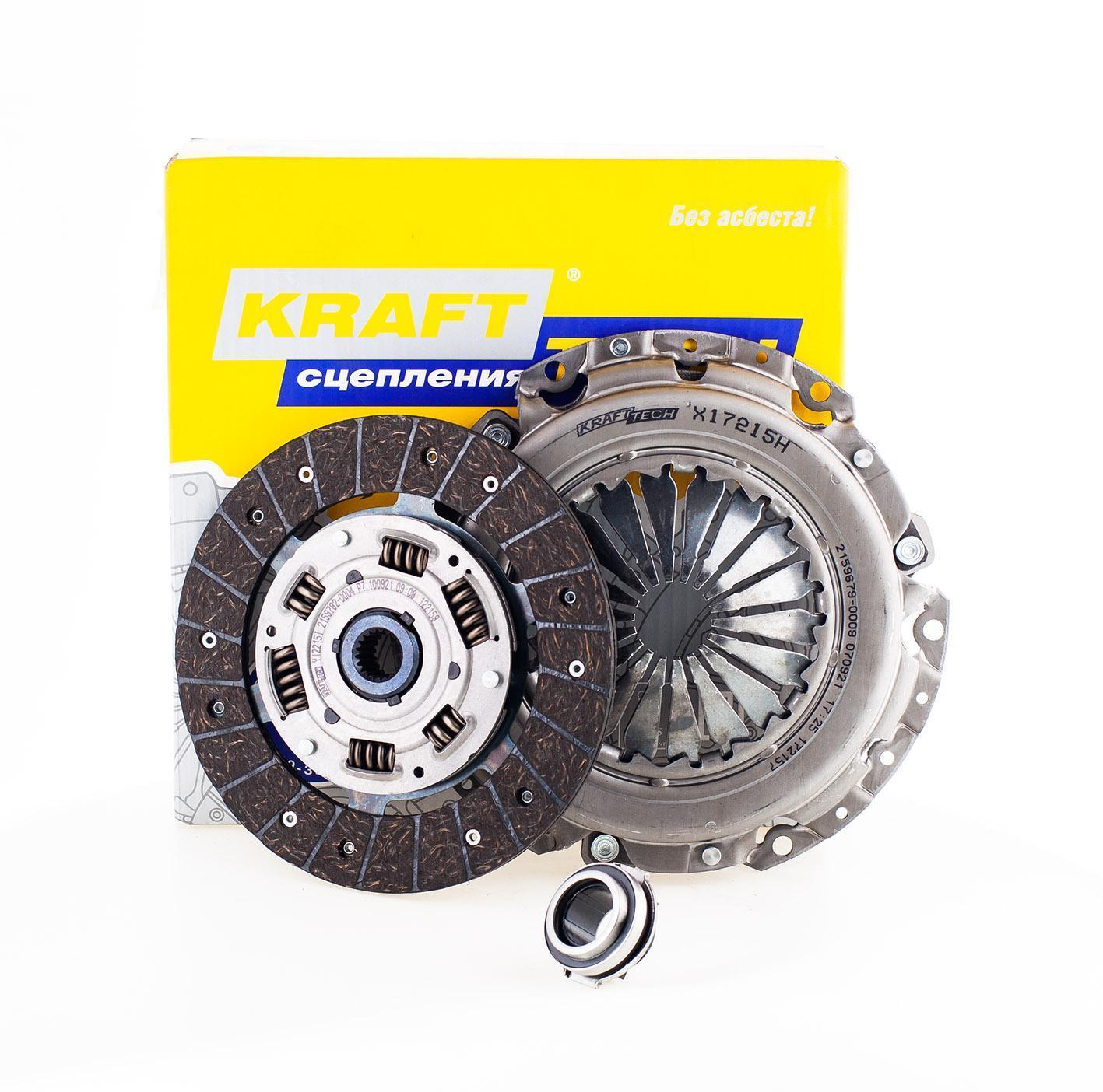 Сцепление в сборе для а/м ВАЗ 2180 Vesta, Xray 1.8 АКПП Krafttech