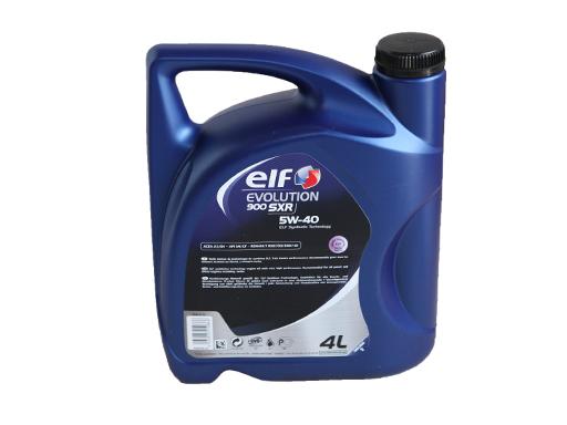 Масло моторное ELF 5W-40 Evolution 900 SXR A3/B4, SL/CF синтетическое 4л / 5W40