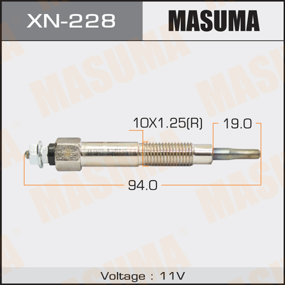 Свеча накала Masuma Nissan (CD20, CD20T)