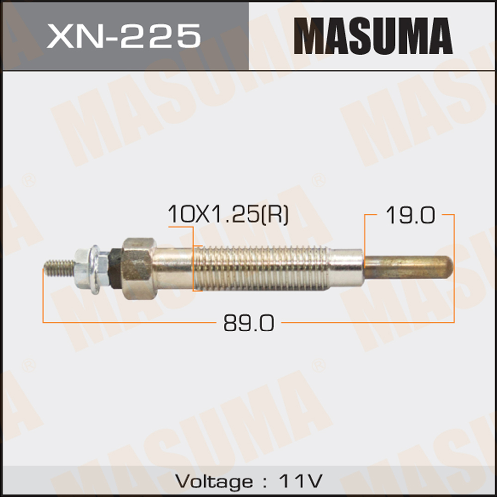 Свеча накала Masuma Nissan (TD27, TD42)
