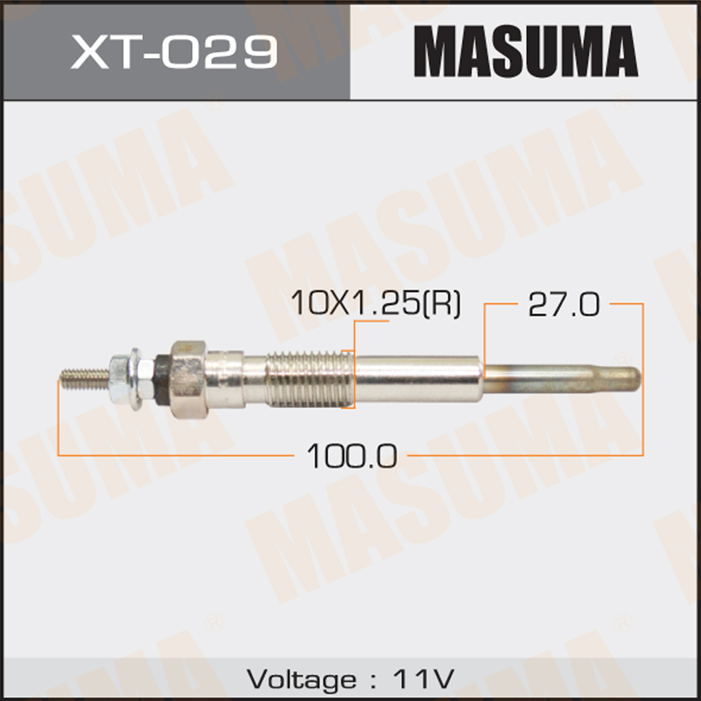 Свеча накала Masuma Toyota (2C, 2C-T, 3CE)