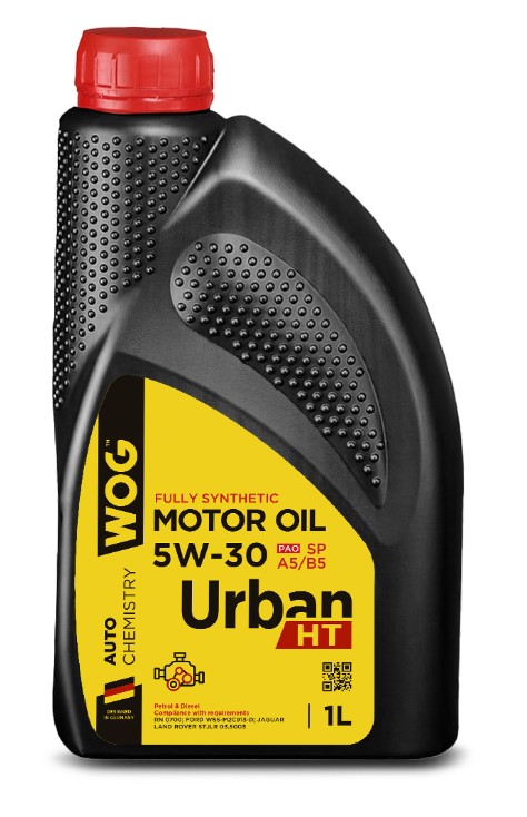 Масло моторное WOG 5W-30 Urban HT PAO SP A5/B5 синтетическое 1 л