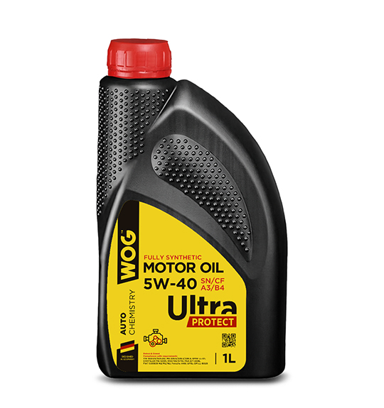 Масло моторное WOG 5W-40 Ultra Protect SN/CF A3/B4 синтетическое 1 л