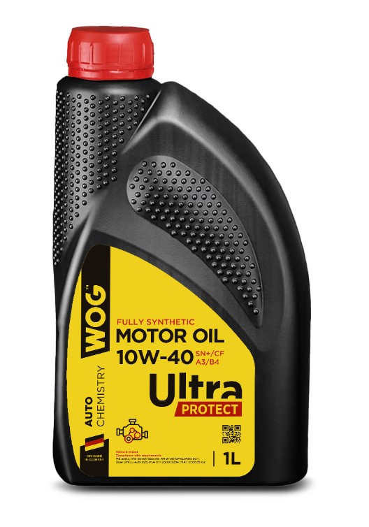 Масло моторное WOG 10W-40 Ultra Protect SN+/CF A3/B4 синтетическое 1 л