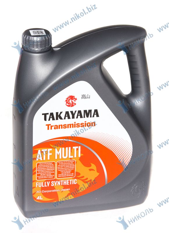 Масло трансмиссионное Takayama ATF Multi 4л