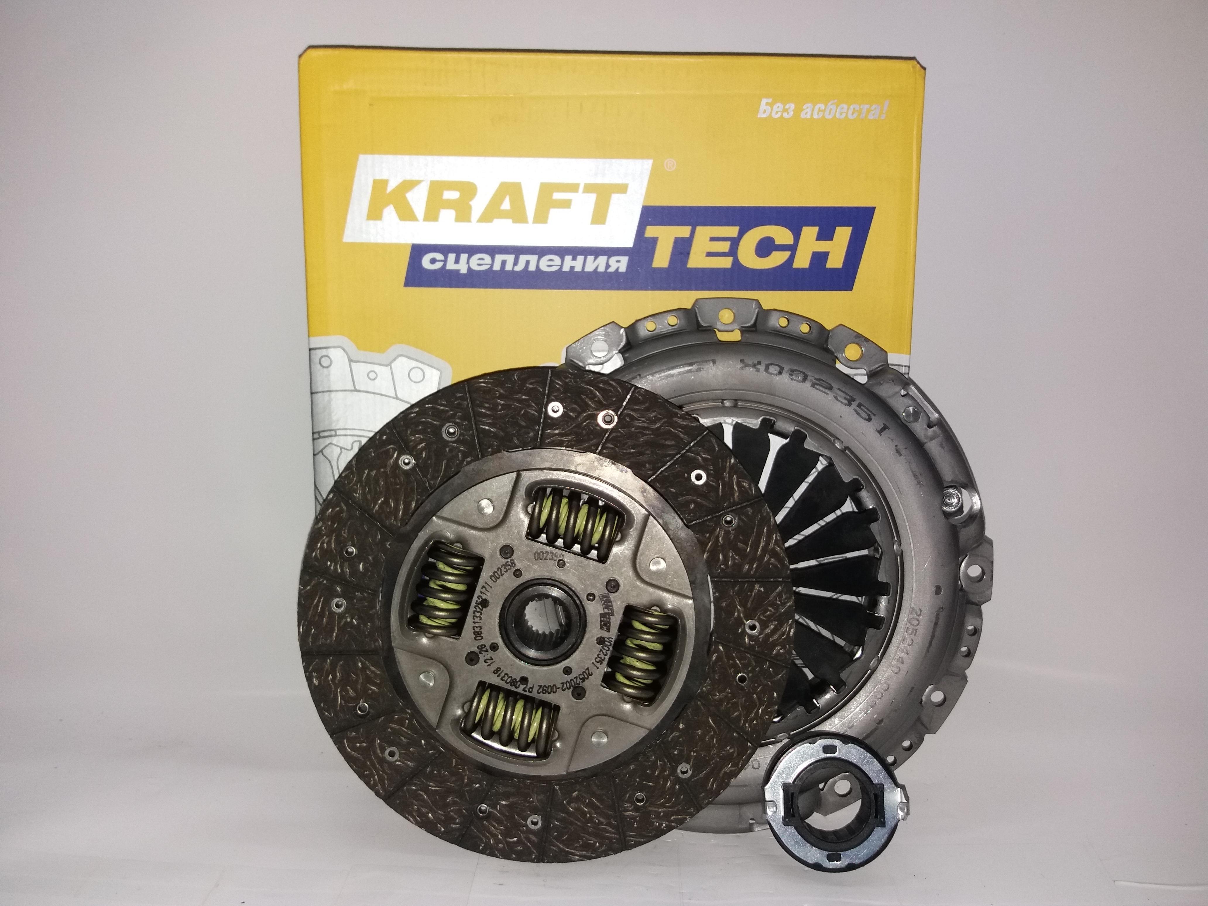 Сцепление Hyundai Tucson (JM) 04-10; Kia Sportage (JE) 04-10 2.0 Krafttech