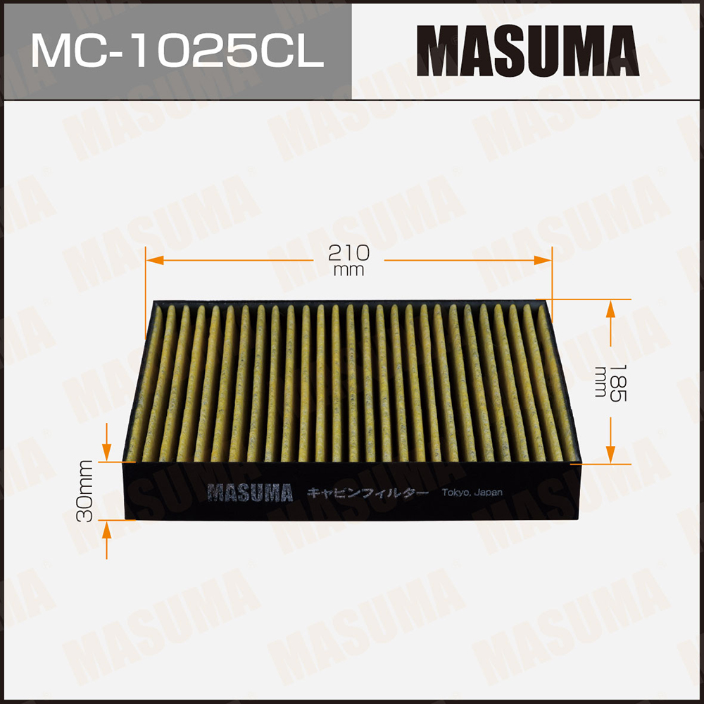 Фильтр салона AC-902E угольный Masuma
