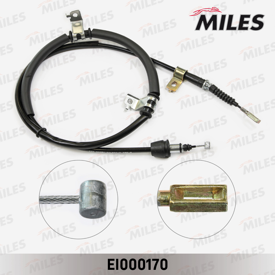 Трос ручного тормоза KIA CEED правый MILES