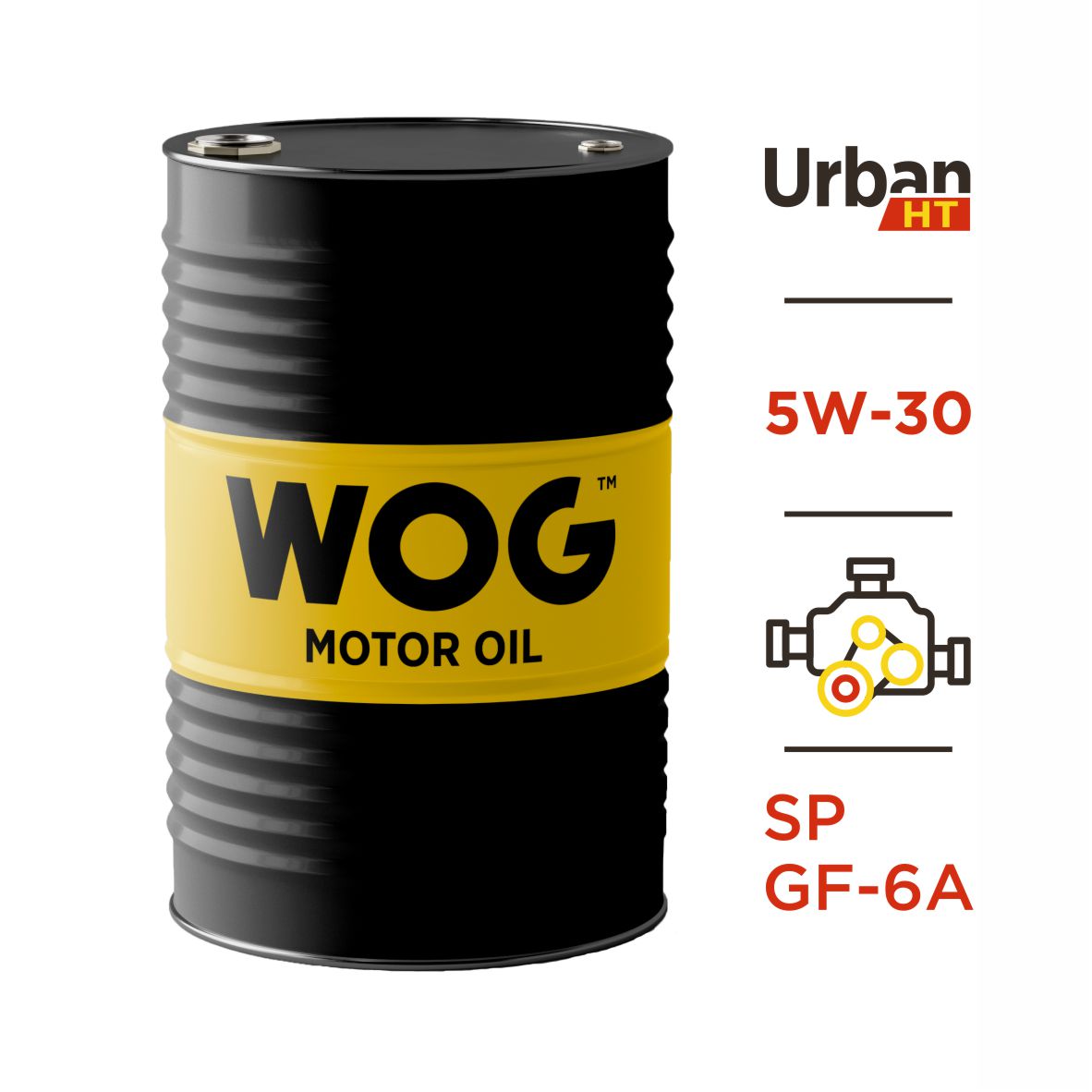Масло WOG 5/30 Urban HT SP GF+6A синтетическое 208 л