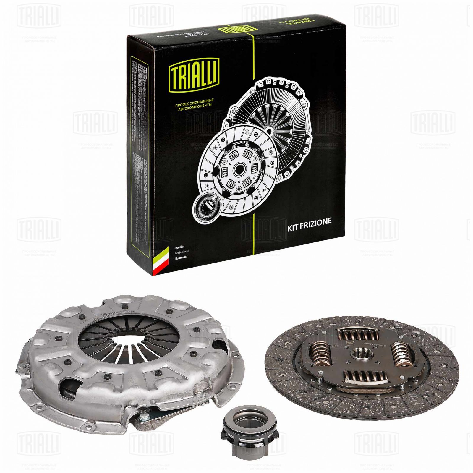 Сцепление в сборе двс Cummins евро 4 Г-3302 Next н/о 330 Н.м, D-280 mm Trialli