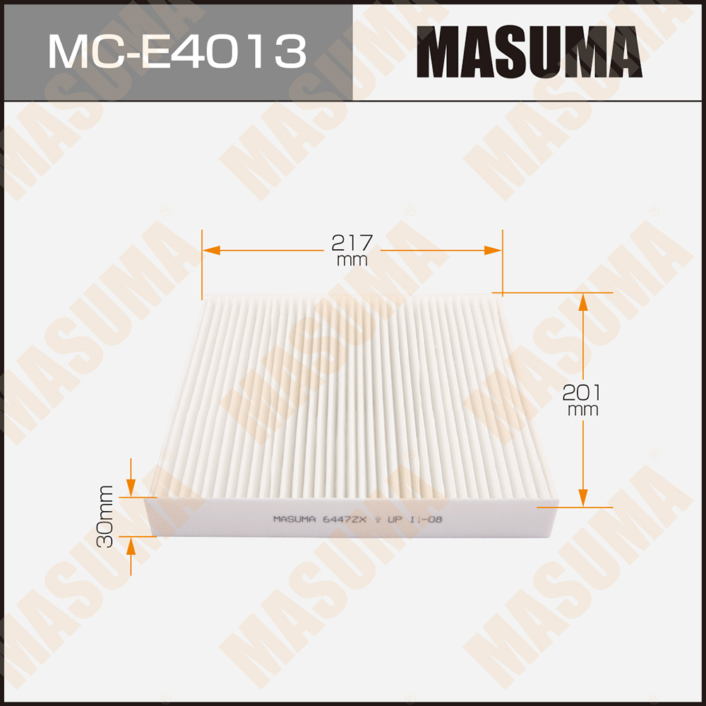 Фильтр салона Mitsubishi ASX 10-, Lancer (CY) 07-, Outlander 07-; Peugeot 4007, 4008 07- Masuma