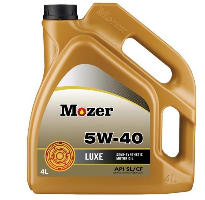 Масло моторное MOZER 5W-40 Luxe SL/CF полусинтетическое 1л / 5W40