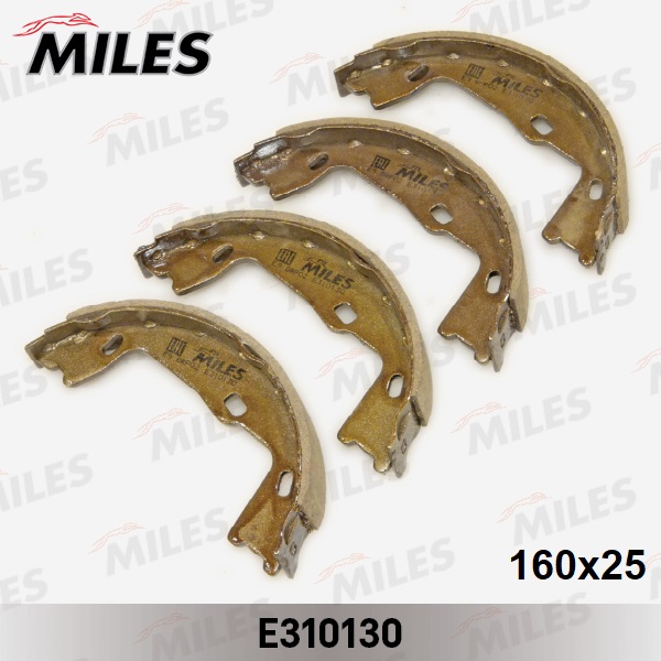 Колодки стояночного тормоза Opel Astra, Calibra, Kadett, Omega, Vectra; Saab 900/9-3/9-5 84- Miles