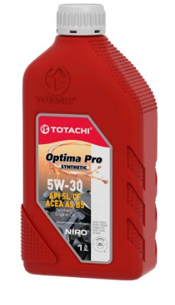 Масло моторное TOTACHI 5W-30 NIRO Optima PRO Synthetic A5/B5 SL/CF синтетическое 1л