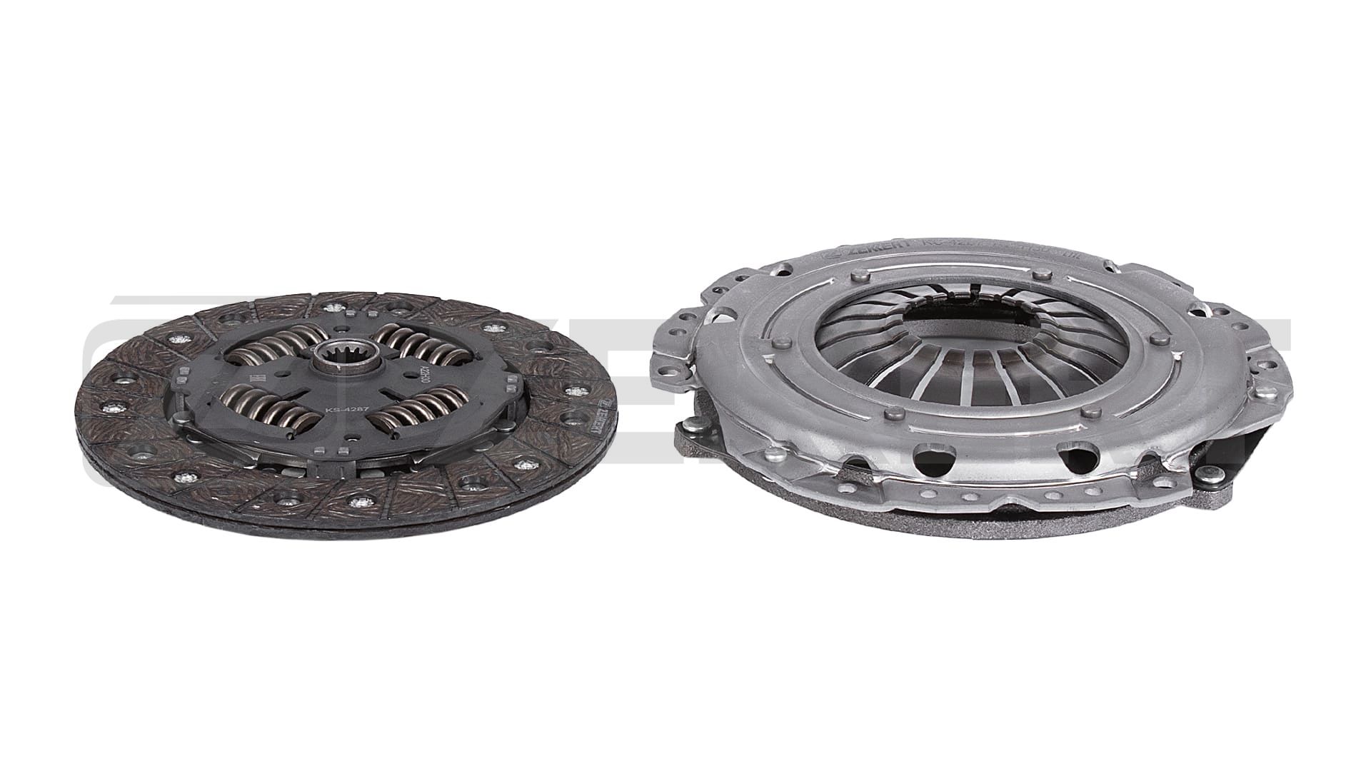 Сцепление ZEKKERT KS4287 ( 200 \ 14z \ 15,8x18,75 ) без подшипника \ Opel Corsa C,D 00- (EASYTRONIC)