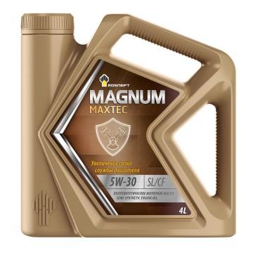 Масло моторное РосНефть 5W-30 Magnum Maxtec SL/CF п/синтетика 4л / 5W30