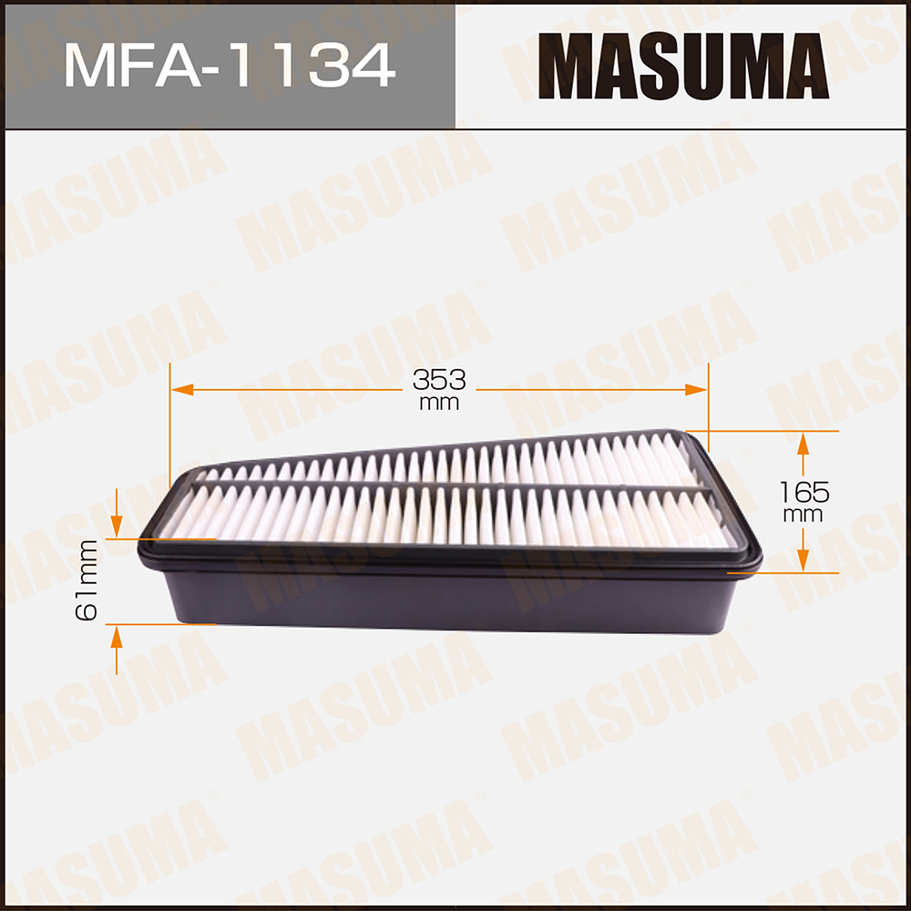 Фильтр воздушный Toyota Land Cruiser Prado (J120) 05-, Tundra 04- Masuma
