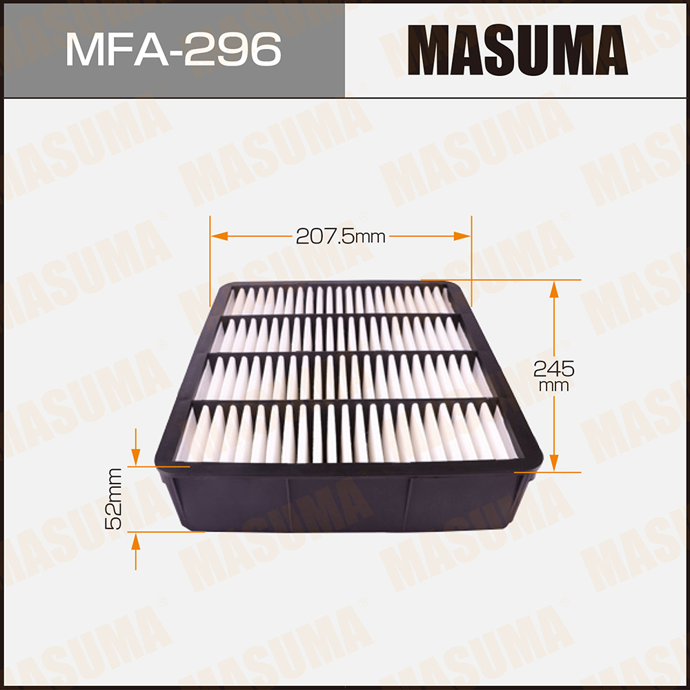 Фильтр воздушный Toyota 4Runner 95-02, Chaser, Cresta, Crown, Land Cruiser Prado 96- Masuma
