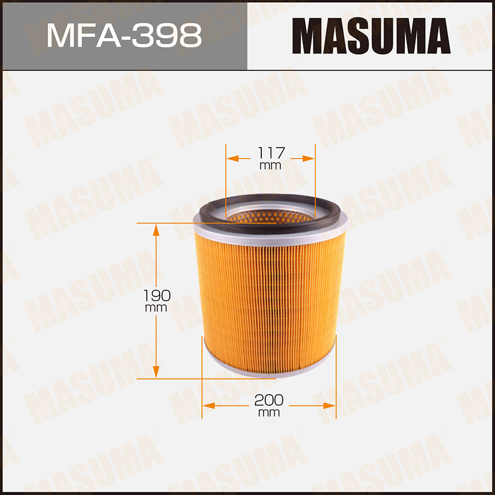 Фильтр воздушный Nissan Atlas 97-07; Isuzu ELF 99- Masuma