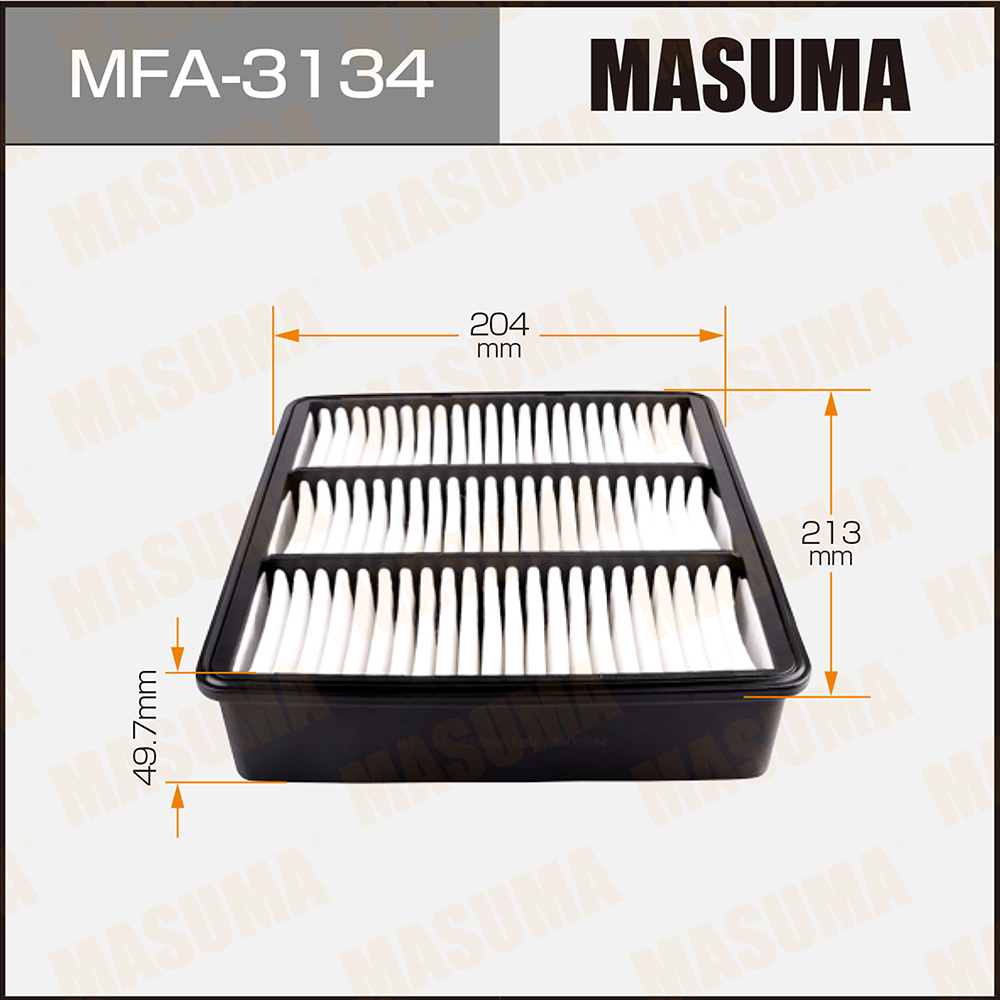 Фильтр воздушный Mitsubishi Lancer (CK, CS) 95-08, Colt 95-04, Outlander 03-09 Masuma