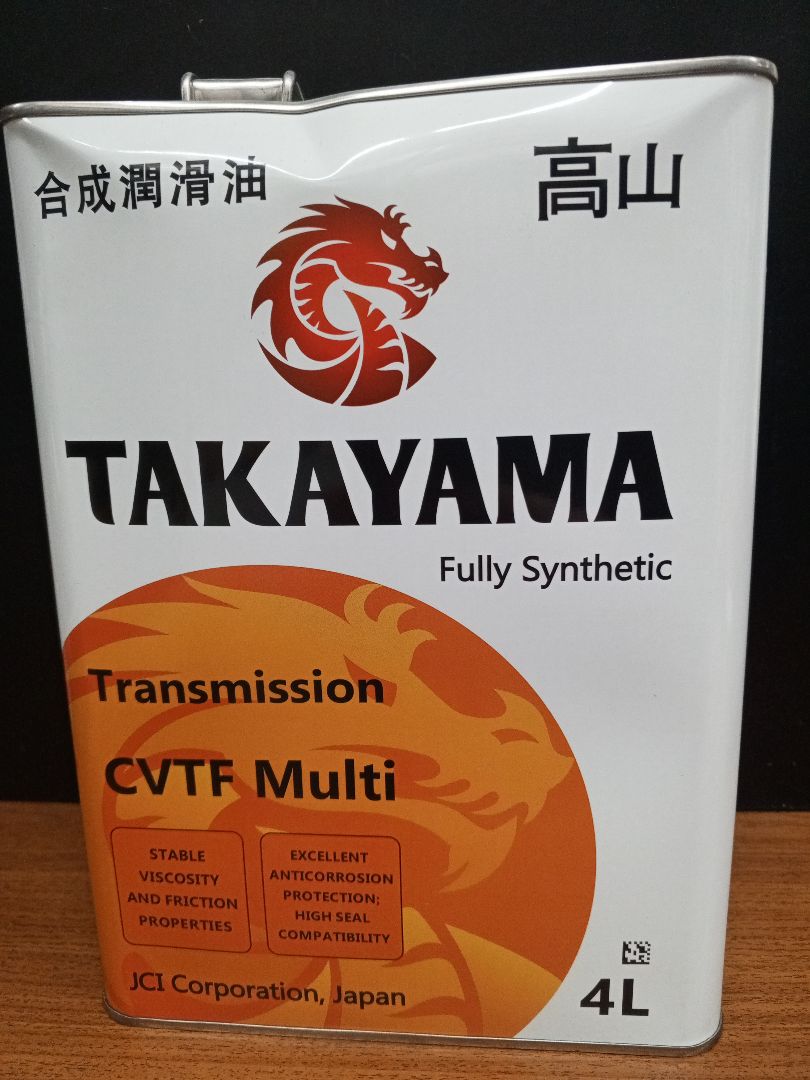 Масло трансмиссионное Takayama CVTF Multi синтетическое 4л_Уценка_мятая упаковка