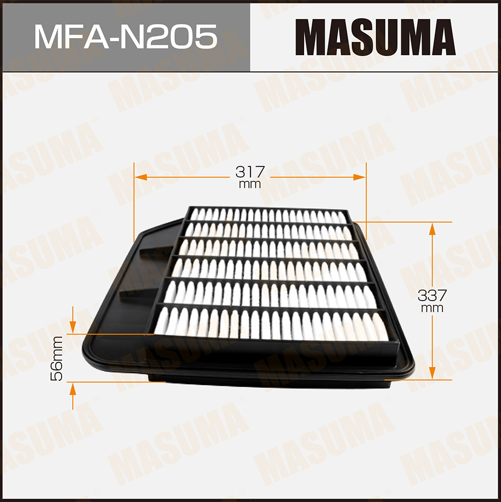 Фильтр воздушный Nissan Patrol 10-, Infiniti QX56 10-, QX 80 13- Masuma