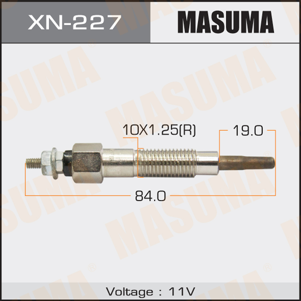 Свеча накала Masuma Nissan CD17