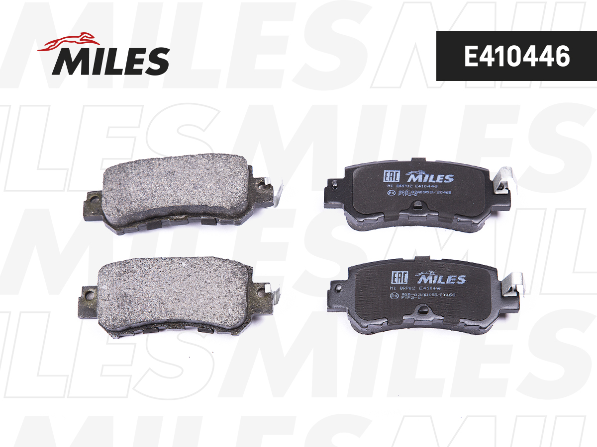 Колодки тормозные Mazda CX-5 11- задние Low-metallic Miles