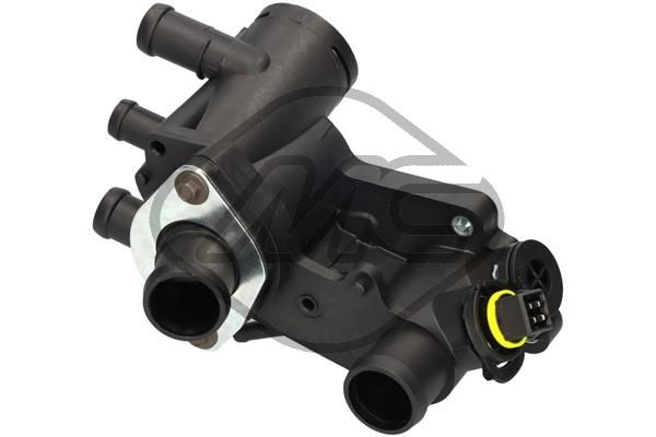 Термостат в сборе VW Polo 1.0-1.4-1.6, 83°С с аксессуарами с крышкой_METALCAUCHO