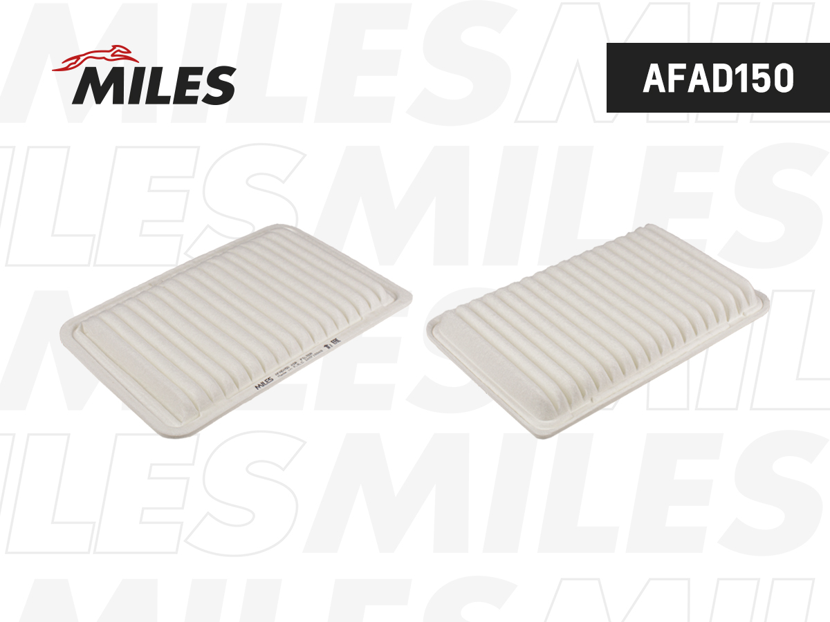 Фильтр воздушный Toyota Camry (V30) 01-06, Highlander 00-; Lexus ES 01-06, RX 03- Miles