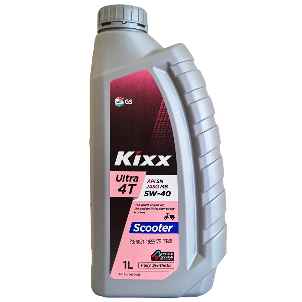 Масло моторное Kixx 5W-40 Ultra 4T Scooter SN/MB для 4х такт. дв. 1л синт.