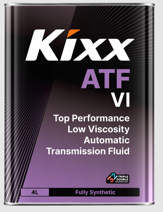 Масло Kixx ATF VI трансмиссионное 4л синтетическое