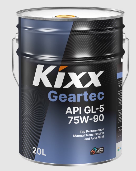 Масло трансмиссионное Kixx 75W-90 Geartec GL-5 20л