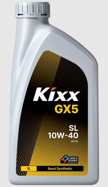 Масло Kixx 10/40 GX5 SL полусинтетическое 1л