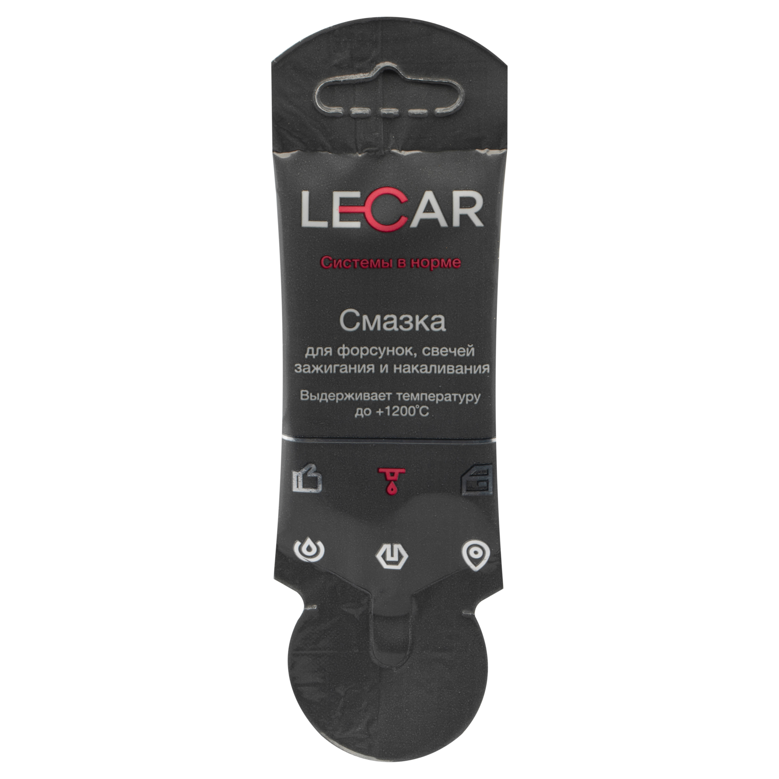 Смазка для форсунок, свечей зажигания и накаливания Lecar стик-пакет 5 гр