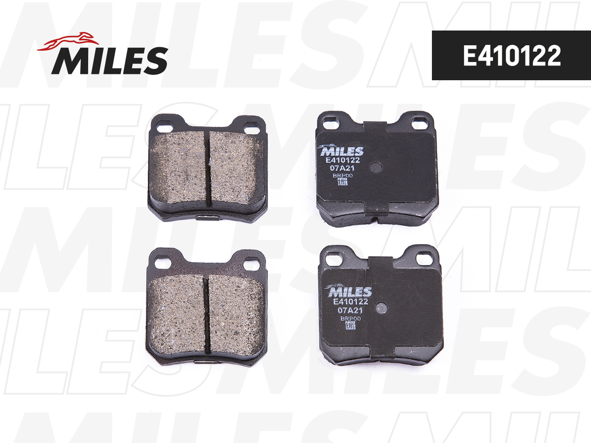 Колодки тормозные Opel Omega A/B, Vectra B; Saab 900 93-98/9-3 98-03/9-5 задние Low-metallic Miles