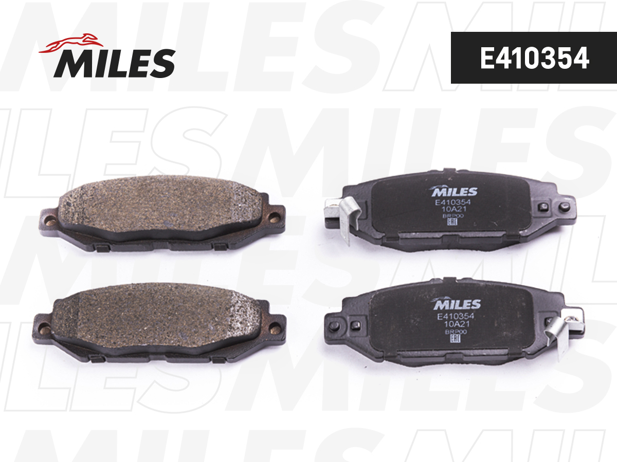 Колодки тормозные Lexus GS 300 93-97; Toyota Supra 3.0 93-98 задние Low-metallic Miles