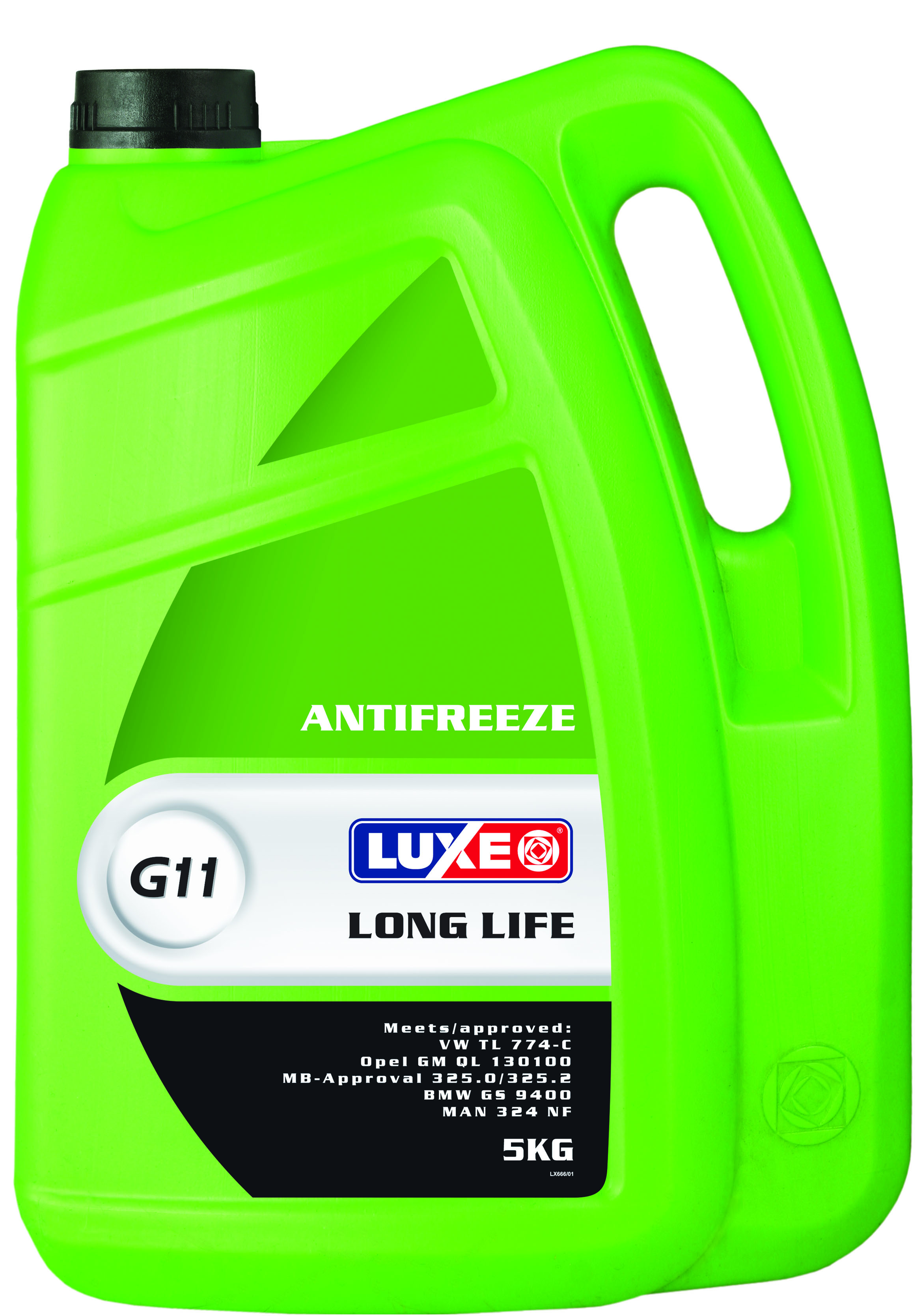Антифриз Luxe G11 зеленый 5 л 666