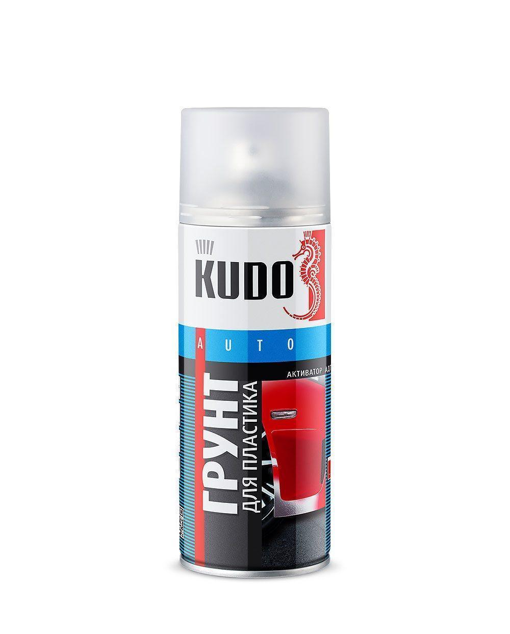 Грунт по пластику Kudo аэрозоль 520 мл KU-6000