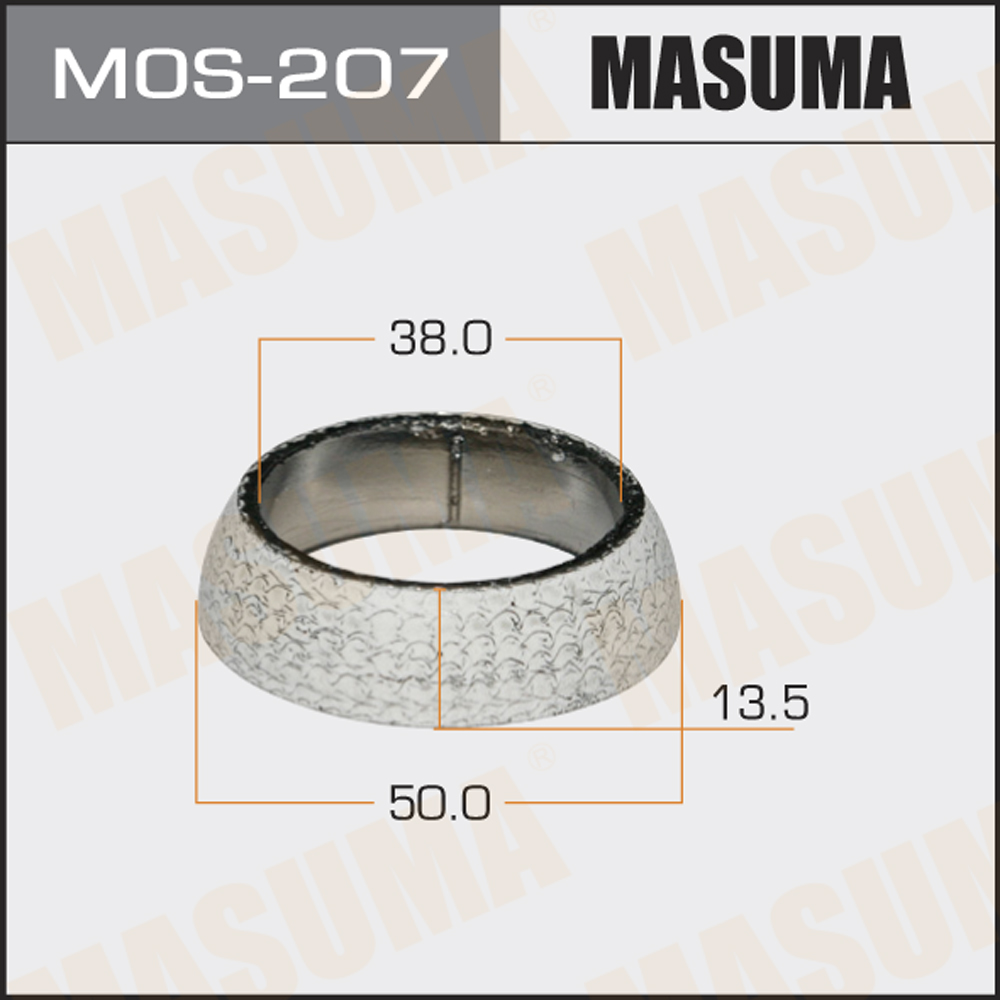Кольцо глушителя 38 x 50 x 13.5 Masuma