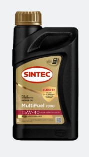 Масло моторное Sintec 5/40 Multi Fuel 7000 ACEA A3/B4 синтетическое 1 л / 5W40