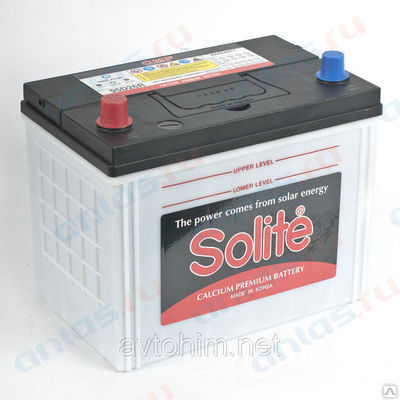 АКБ Asia 85 А/ч п. п. Solite ток 650 260 х 168 х 220 без буртика SOLITE (южная корея) 95D26R | цена за 1 шт