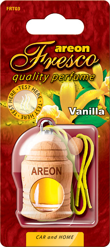 Ароматизатор на зеркало Areon fresco бутылочка ваниль 704-051-303