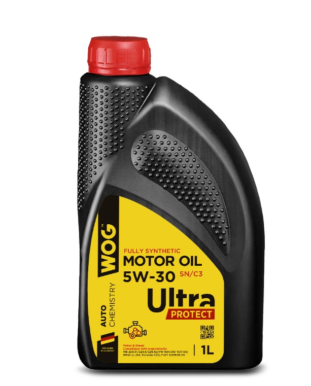 Масло моторное WOG 5W-30 Ultra Protect SN C3 синтетическое 1л
