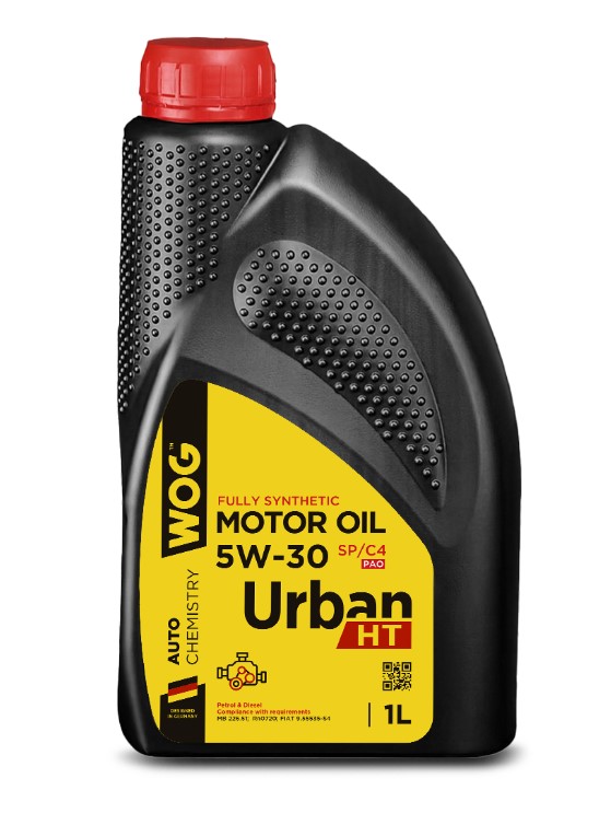 Масло моторное WOG 5W-30 Urban HT PAO SP C4 синтетическое 1 л
