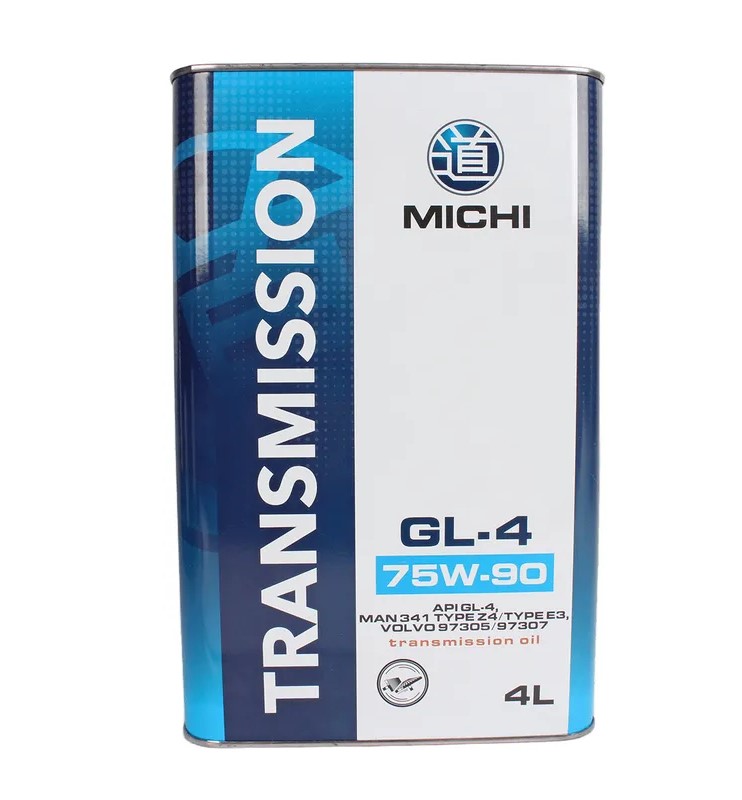 Масло трансмиссионное Michi 75W-90 GL-4 синтетическое 4л