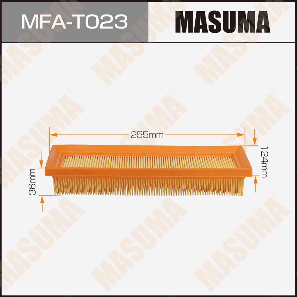 Фильтр воздушный Toyota Yaris (P15) 13-; Mitsubishi Mirage 12- Masuma