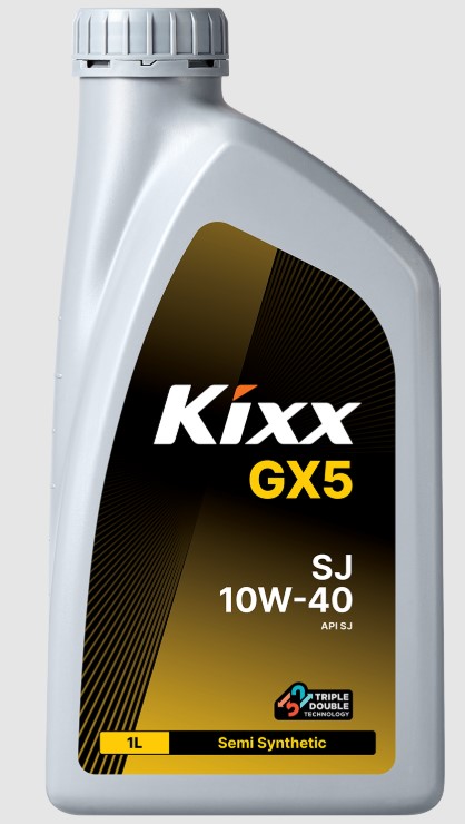 Масло Kixx 10/40 GX5 SJ полусинтетическое 1 л