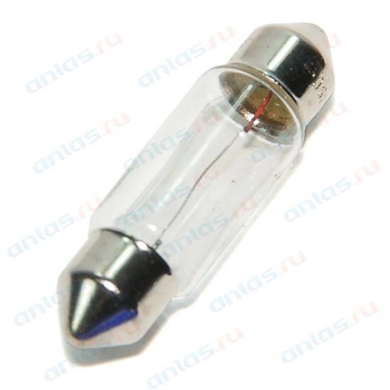 Лампа 12 В 10 Вт салонная пальчиковая 35 мм 10 шт. Osram 6461