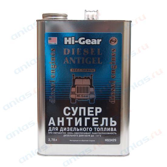 Антигель HI-Gear для дизтоплива на 1900 л 3,78 л HG3429